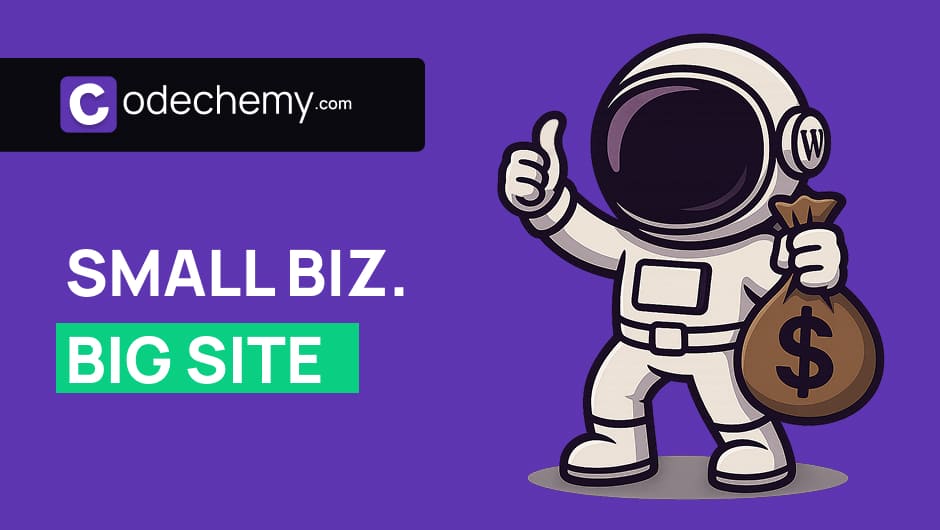 how to make a website for your small business on a budget